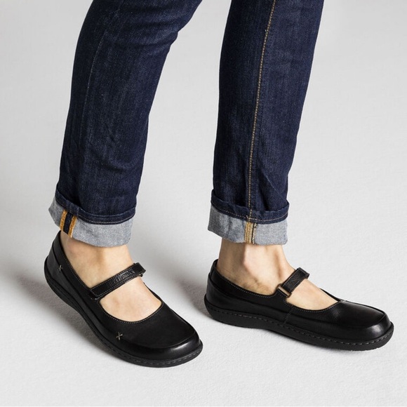 Birkenstock Iona Black Mary Jane Flats - Picture 4 of 4